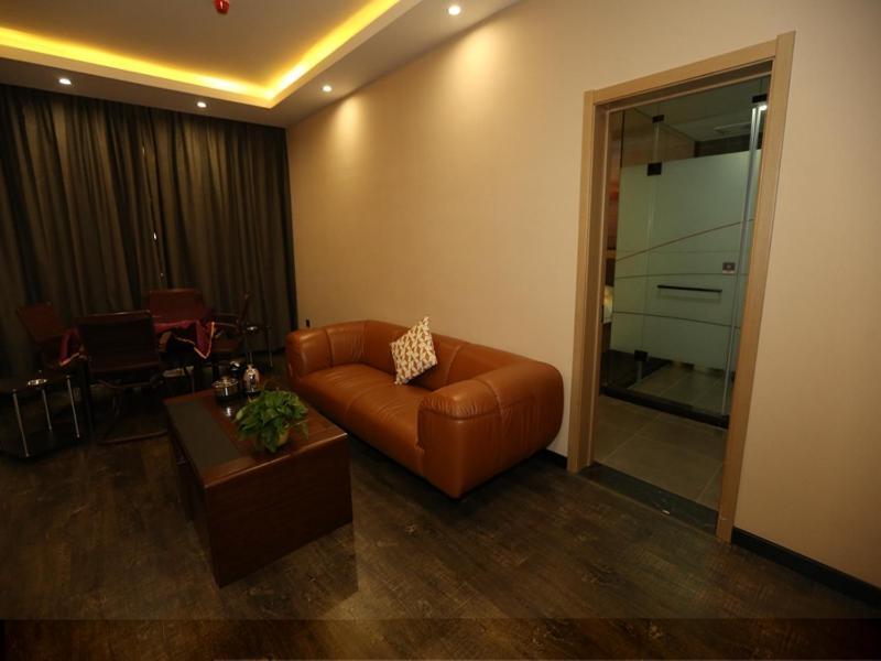 Thank Inn Chain Hotel Shanxi Xinzhou Xinfu District Xuefu East Street Heping Square Exterior photo